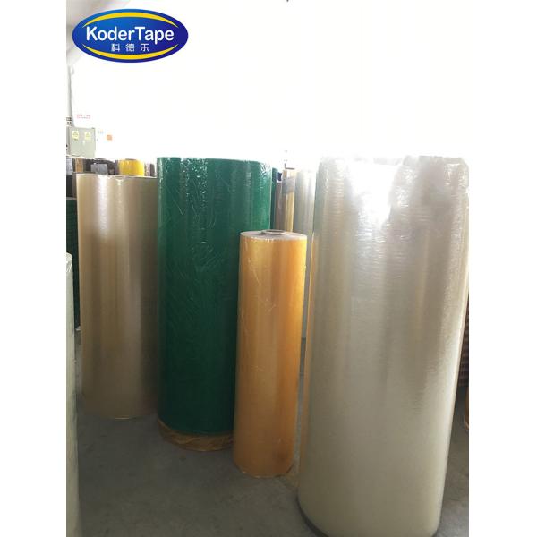 Clear Bopp Pressue Sensitive Acrylic Adhesive Tape Jumbo Rolls 1280mm*4000m