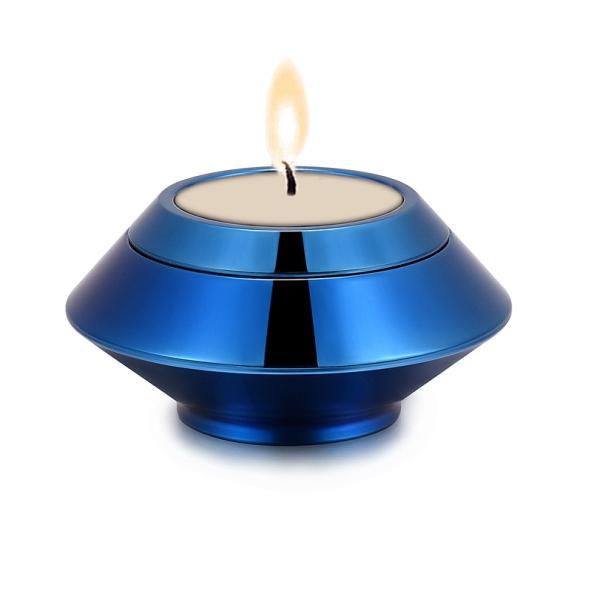 OEM/ODM 316L Stainless Steel Candlestick Urn For Human/Pet Ashes Cremation Urn Jewelry Keepsake Candle Holder Ashes Locket Free Engrave