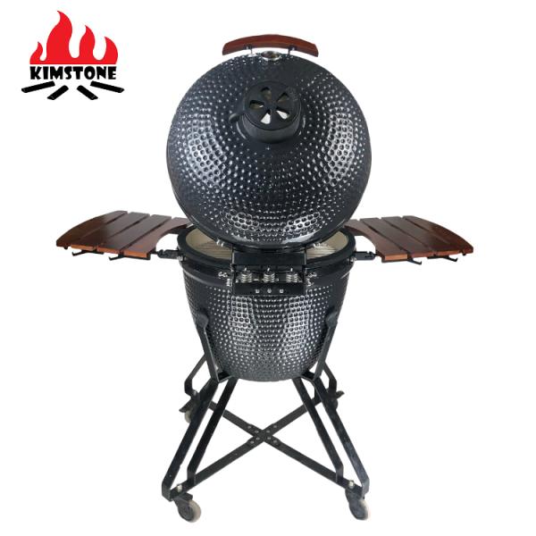 KIMSTONE   23.5 Inch Smoker Barbecue Grills Kamado Joe Cooking Ceramic Bbq