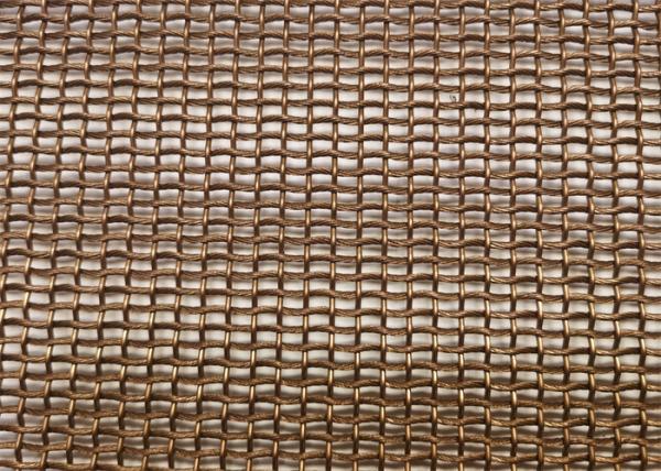 Gold 0.2mm-25mm Stainless Steel Decorative Mesh High Corrosion Resistance
