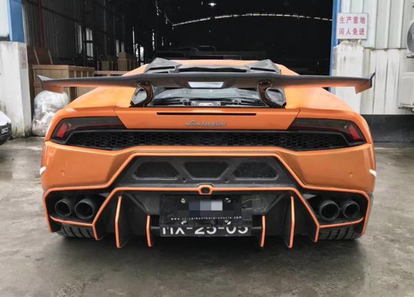 Auto Parts Carbon Fiber Spoiler for Lamborghini Huracan LP580LP610 LP580 LP610SD Style Carbon Fiber Tail Spoiler