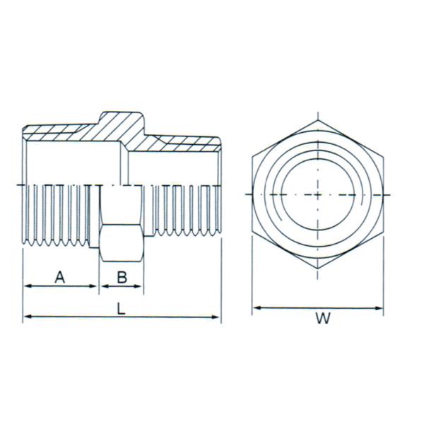 Low pressure 304 stainless steel 1-1/2