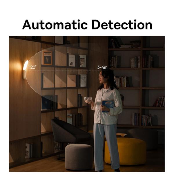 ABS Magnetic Body Induction Night Light PC USB Led Motion Night Light