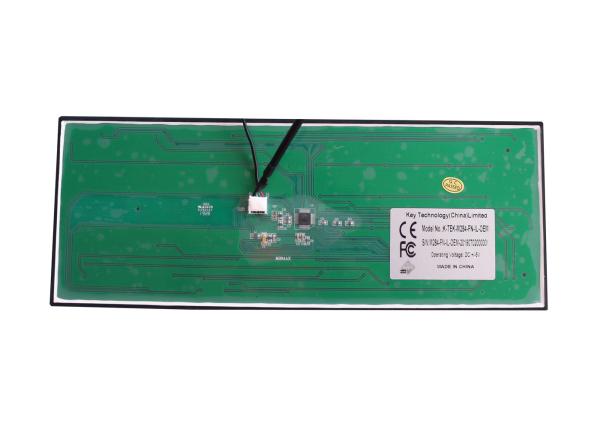 IP67 PS2 Industrial Silicone Rubber Keyboard Dynamic Rugged Panel Mount