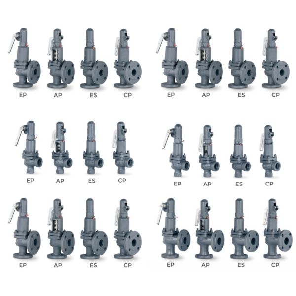 VYC Industrial Valve AIT 485 486 494 495 496 596 696 Pressure Relief Valve Full-opening Safety Valve with Compression Spring