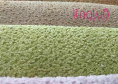 Towel Fleece Imitation Linen Fabric Colorful Plain 100% Polyester