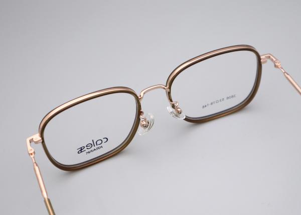 Estruturas de óculos de plástico e metal Chassis metálico TR Estrutura de plástico 3806