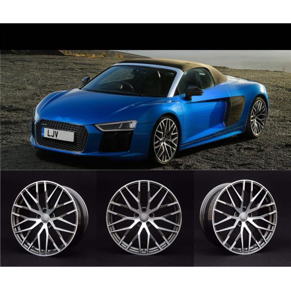 Подвергли механической обработке колесо автомобиля стороны снабжает ободком дюйм 5 x 112 алюминиевого сплава 19