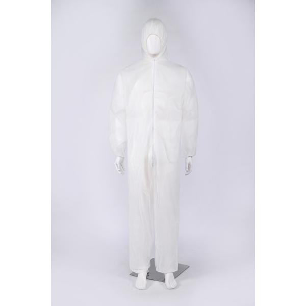 70gsm Disposable Protective Coverall Elastic Waist Men'S Disposable Overalls
