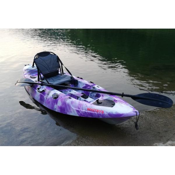 Rotomolding One Person Recreational Touring Kayak  9FT Polyethylene Hull Material