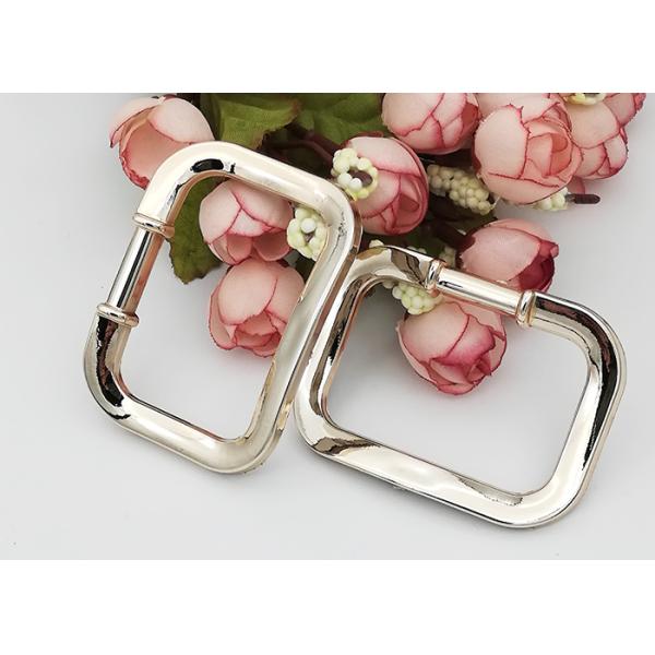 60*45mm Size Simple Square Replacement Dance Shoe Buckles For Ladies Shoe