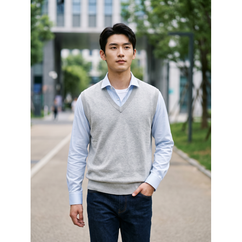 TC6040 Cotton Uniform Fabric 130gsm Formal Suit Material Anti Static Printable