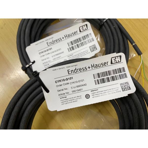 Endress+Hauser CYK10-G101 | Memosens Sensor Extension Cable, 10m, PVC Jacket