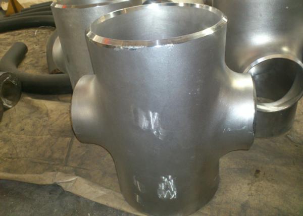Stainless Steel Butt Weld Pipe Fittings Cross Pipe Cross ASME / ANSI B16.9