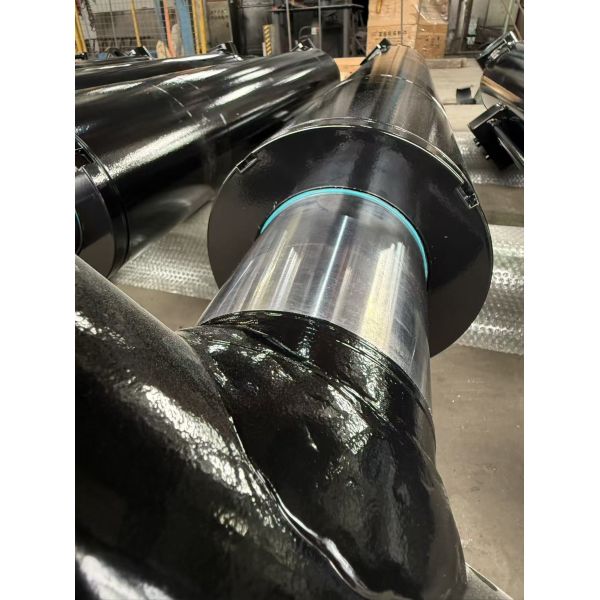 Customized Steel Hydraulic Piston Cylinder Double Acting With Hard Chrome Plated Surface