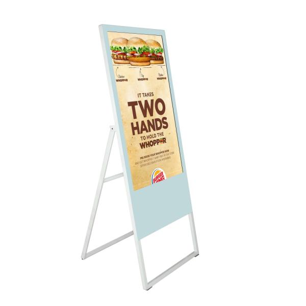 Commercial CoffeDigital Advertising Screens , Outdoor Digital Signage Displays