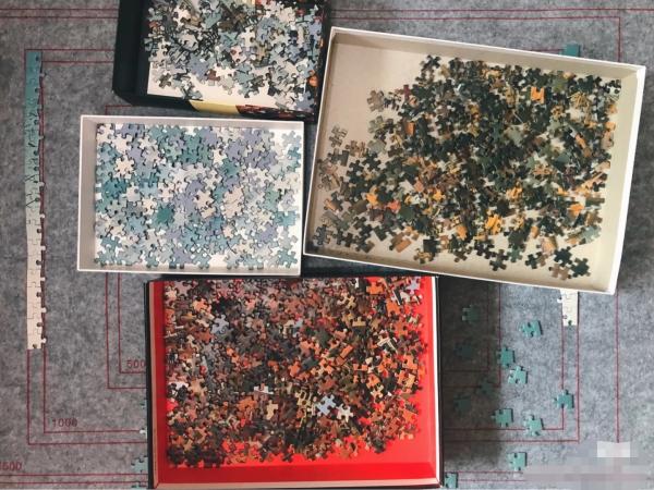 Customized Children Cardboard Die Cut Puzzles Games Jigsaw OEM ODM 19.5x17cm