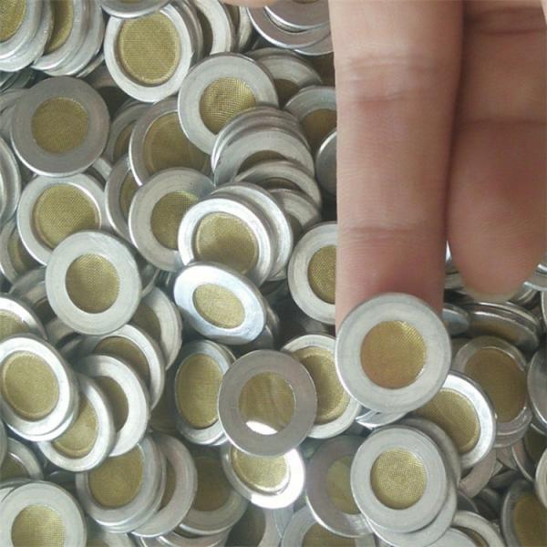 0.2um de alumínio - 500um que avalia o disco aglomerado do filtro