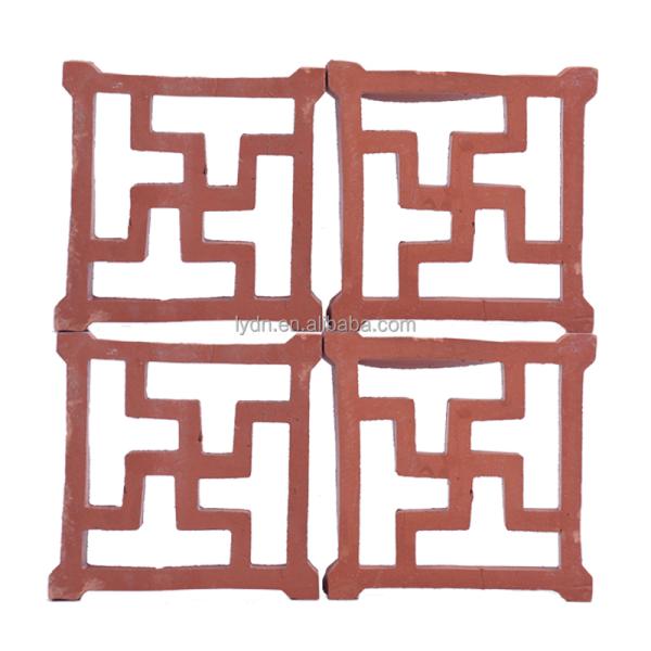 1100N Resistencia a la compresión ladrillos duraderos de fuego para la brisa Diseño de cercas de ladrillos de cemento