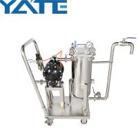 24 équipements de filtrage de filtrage d'acier inoxydable de vin de machine d'équipement de bière de sacs