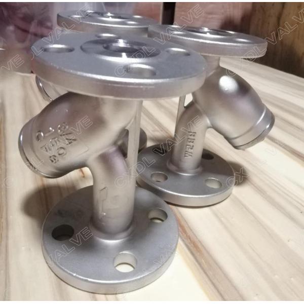Carbon Steel Flanged Ends	Y Strainer Valve With Mesh 80 PN16 RF
