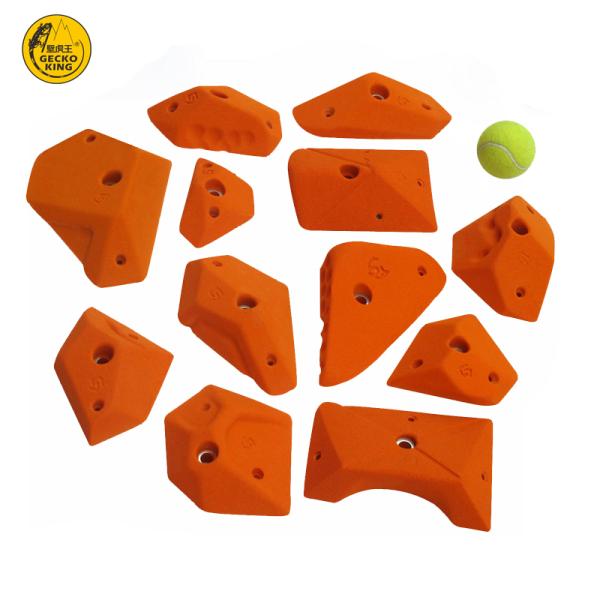 GeckoKing Extra Large Polyurethane Artificial Rock Holds for Outdoor Mountaineering