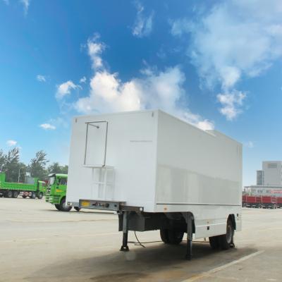 30ft Single Axle Chill and Frozen Truck Trailer with Thermoking Refrigeration Units