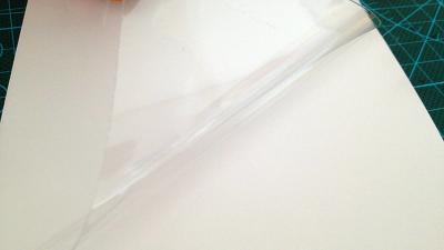 PVC frio transparente do filme da laminação 105gsm fotográfico