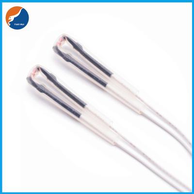 O grânulo de vidro de diodo de retificador MF58 selou sensores de temperatura de NTC sonda 50K o ohm do ohm 100K para o fogão de indução