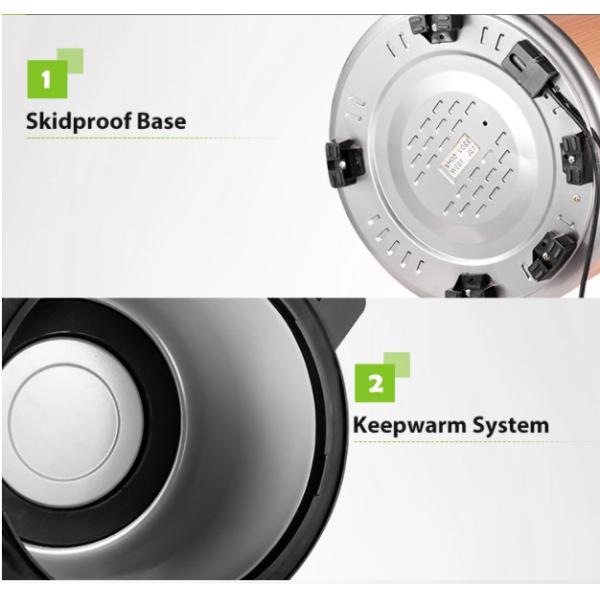 нержавеющая сталь 220V 150 Градуса цельсия 304 коммерчески грелки риса