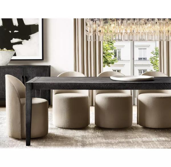 Modern Bedroom Console Table Furniture With Walnut Finish And Roller Shutter Door Cabinet