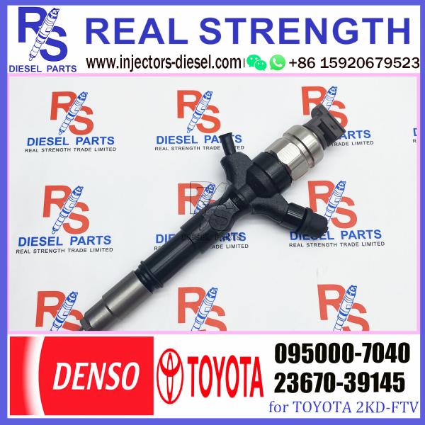 common rail injector 23670-39145 095000-7040 injector for TOYOTA 2KD-FTV, D-4D, TRH2 injector nozzle 23670-39145
