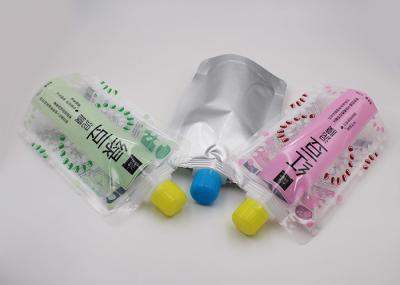 A geleia da prova da água líquida levanta-se o malote com o bico que empacota 100ml/200ml