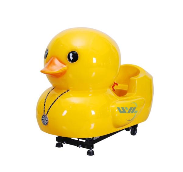Coin Operated Arcade Kiddie Rides Yellow Duck For Amusement Park