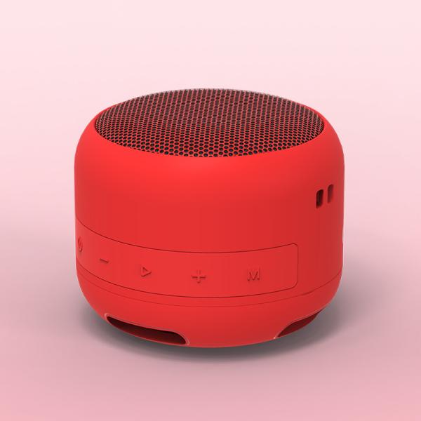 IPX7 Waterproof Black Wireless Speaker with 1200mAh Battery and Bluetooth V5.0
