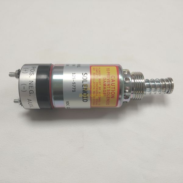 125-5771 Fuel Shut Off Solenoid CAT 3114 3116 3126 Engine Stop Solenoid Valve