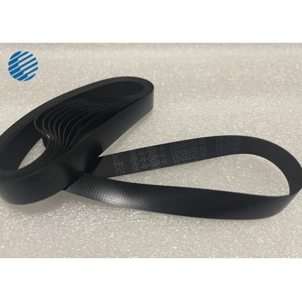 Wincor Black Flat Rubber Drive Belts 1750044960 For ATM Stacker