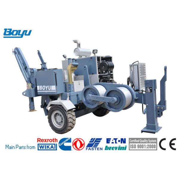 Max Intermittent Pull 120kN Stringing Hydraulic Puller Equipment