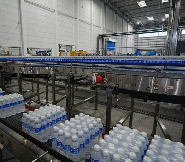 自動帯コンベア チェーンコンベア ローラーコンベア ボトル水生産 高効率