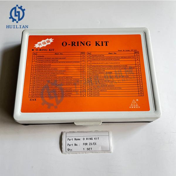 Hitachi EX EX120 EX300 Boîte à O-ring de pellicule hydraulique Mechanique O-ring Set Kit d'orage industriel à chaud Set Kit de réparation de joints d'huile