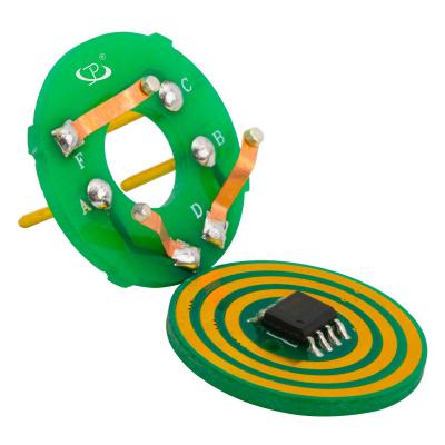 Anel de deslizamento de panquecas de 6 mm de espessura com baixo ruído elétrico e proteção IP54