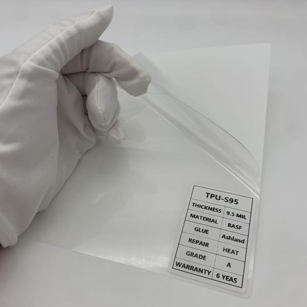 Film anti rayures auto-guérisseur 9,5 mil hauteur film de protection de peinture TPU