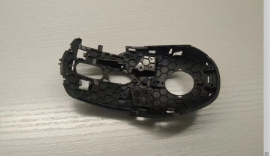 Casilla de ratón de inyección de plástico negro mate Partes de moldeo de plástico Fabricación de precisión