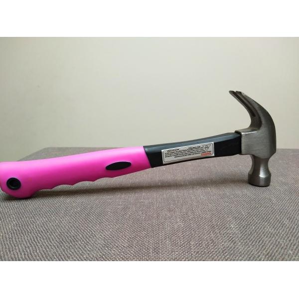 16OZ Forged Steel Hand Tools American Type Claw hammer Carpenter Hammer Nail hammer with Polishing and Lacquer Surface