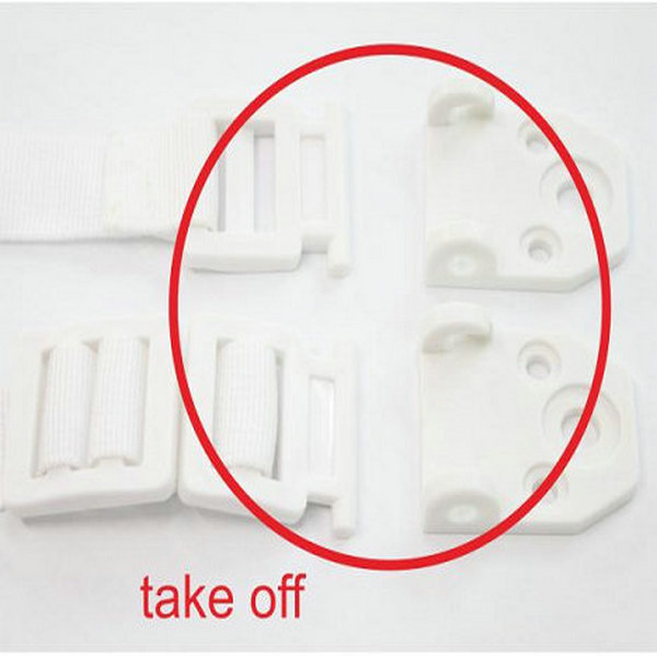 Detachable Anti Tip Furniture Safety Straps Antiwear Multipurpose