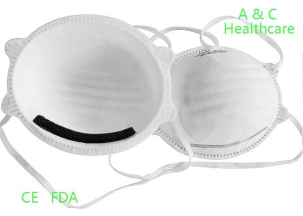 Folding KN95 Face Mask With Air Valve 4 Ply Dust Mask CE And FDA Approval