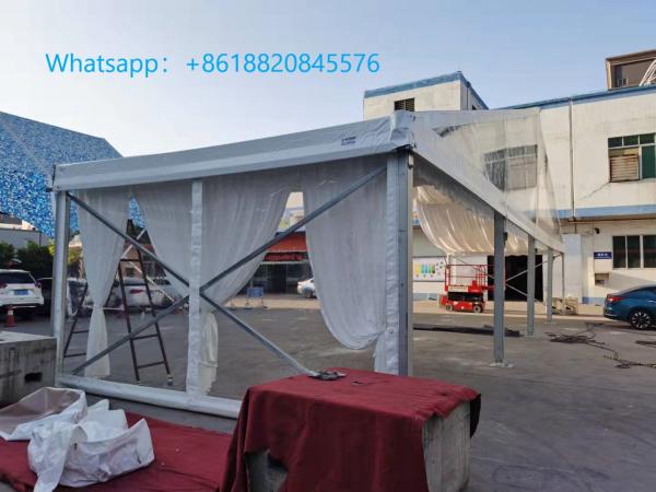 Marquee Transparent Clear Roof Wedding Tent 10m Height Aluminum 6061 / T6
