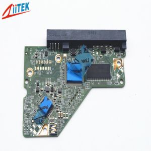 Conductive Thermal gap filler For LED street lamp 4 W/M-K blue thermal