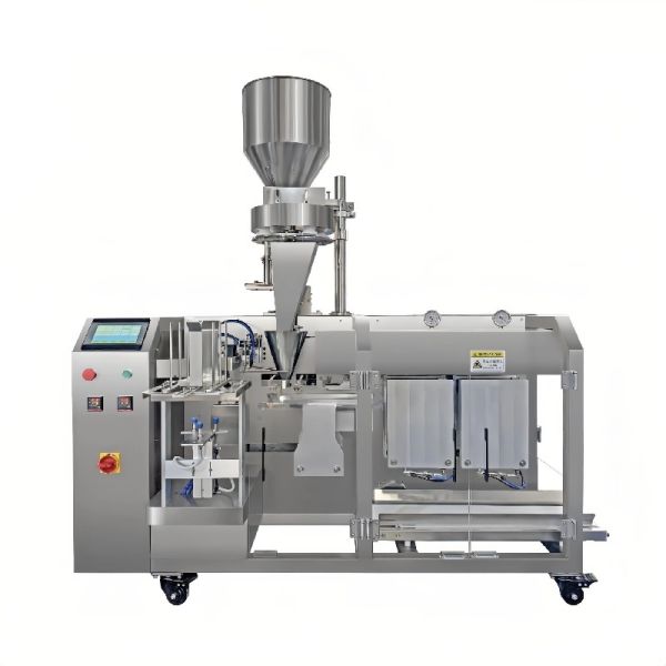 Premade Pouch Fill And Seal Machine Vacuum Granule Premade Bag Packing Machine 5kw