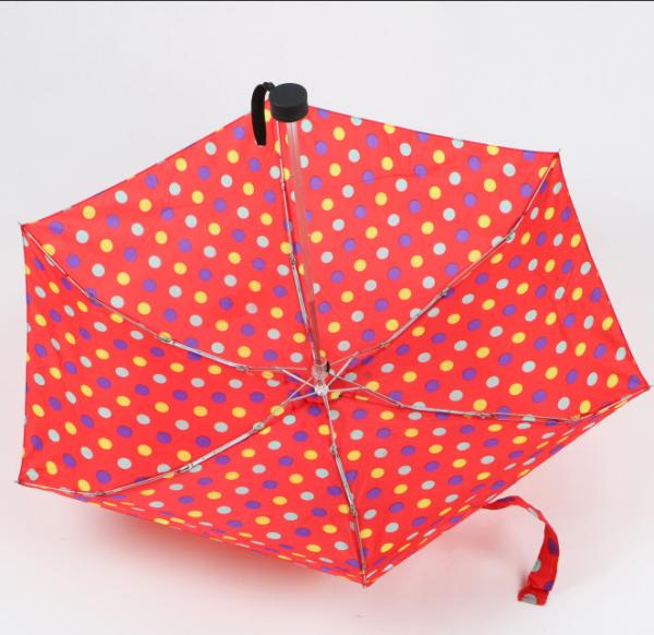 19 Inch Mini Pocket Compact Travel Umbrella For Promotional Events Uv Coating Inside